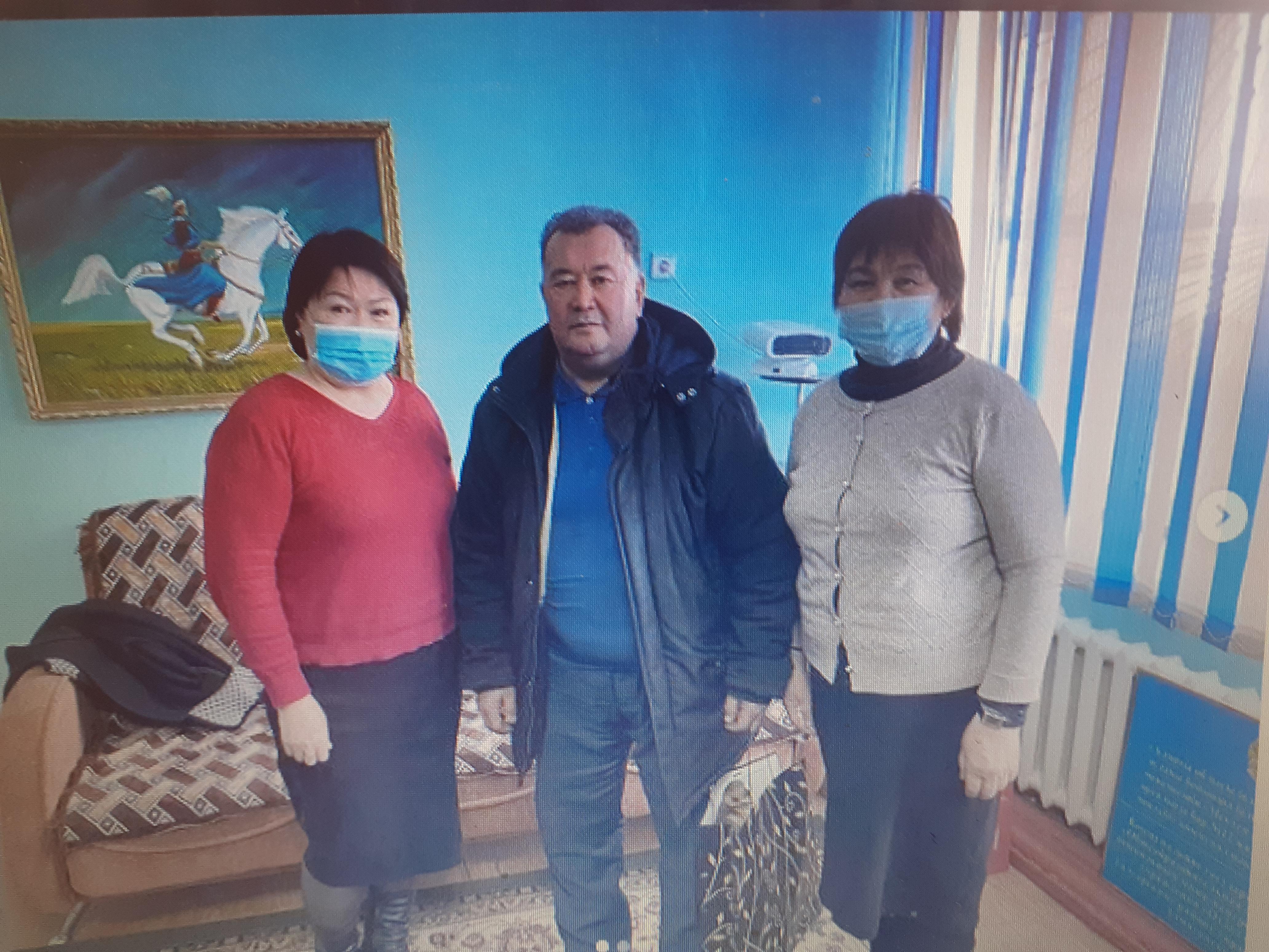 Ауған соғысының 32 жыл толуына байланысты ауылымыздың тұрғындары “Ауған соғысының ардагерлері” Жамханов Ануарбек және Бегимов Мұхаметхан